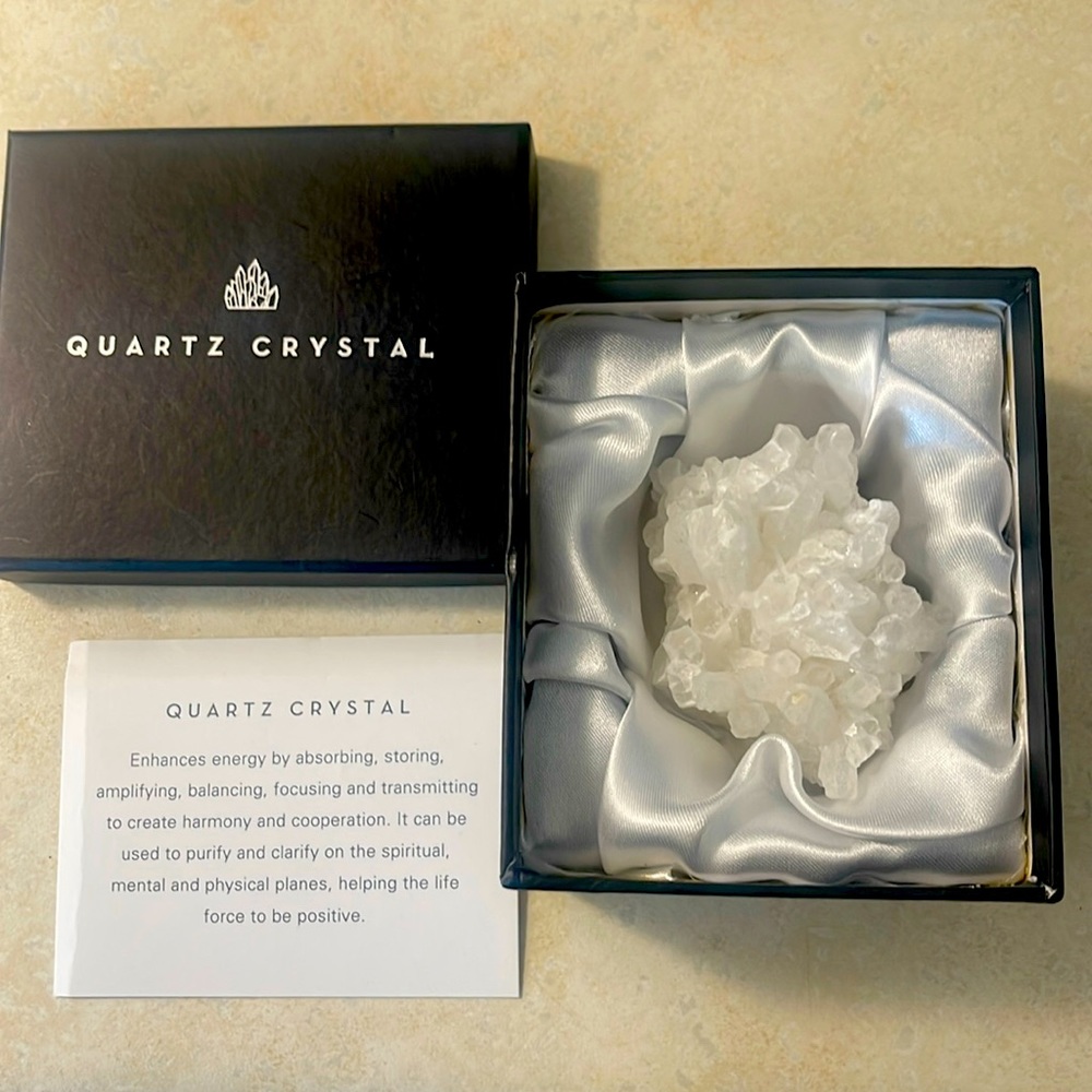 5 seperate Quartz Crystals from Z Gallery. I’ll save 5 for $30 or $10 each.